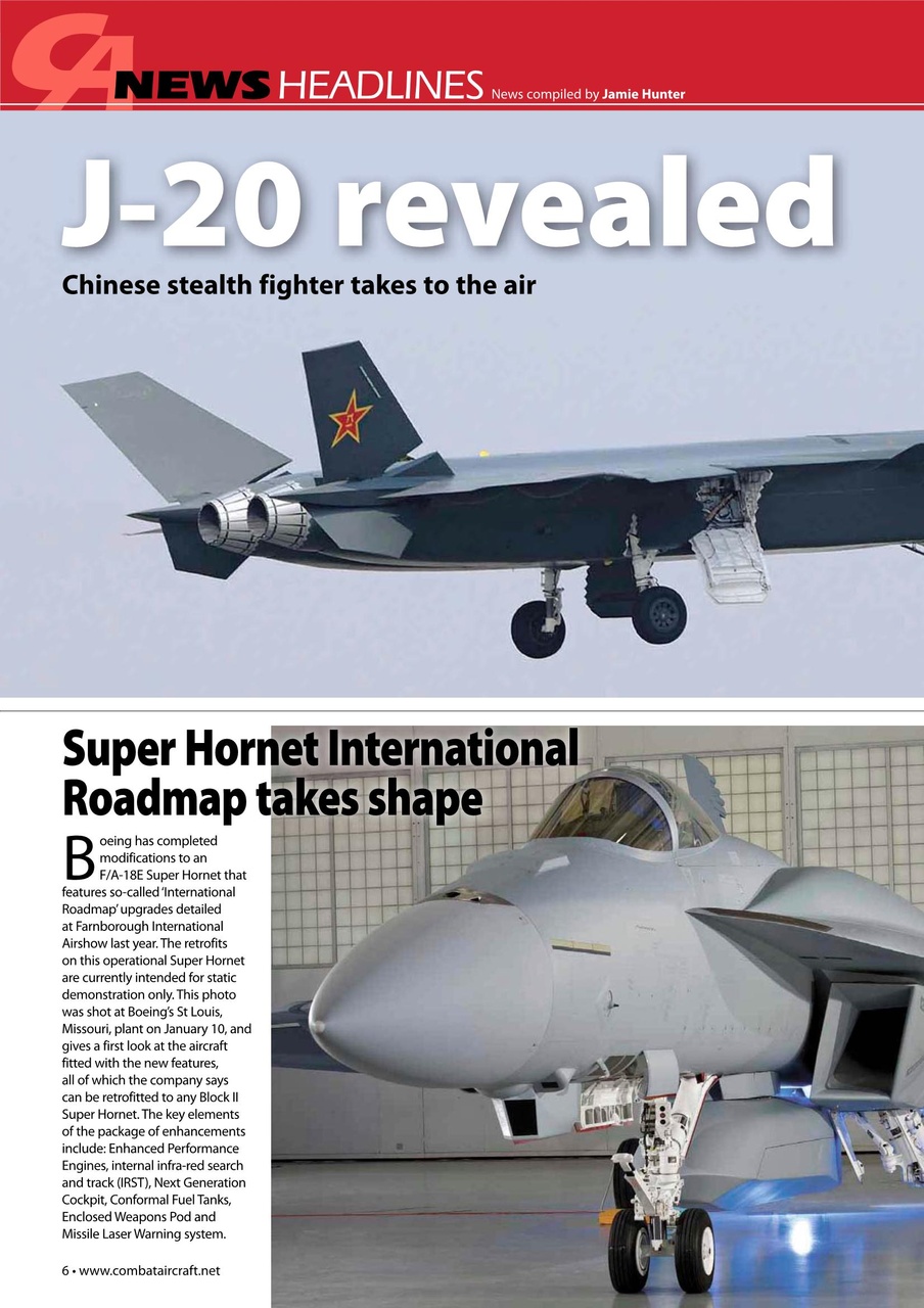 Combat Aircraft Journal Preview Pages