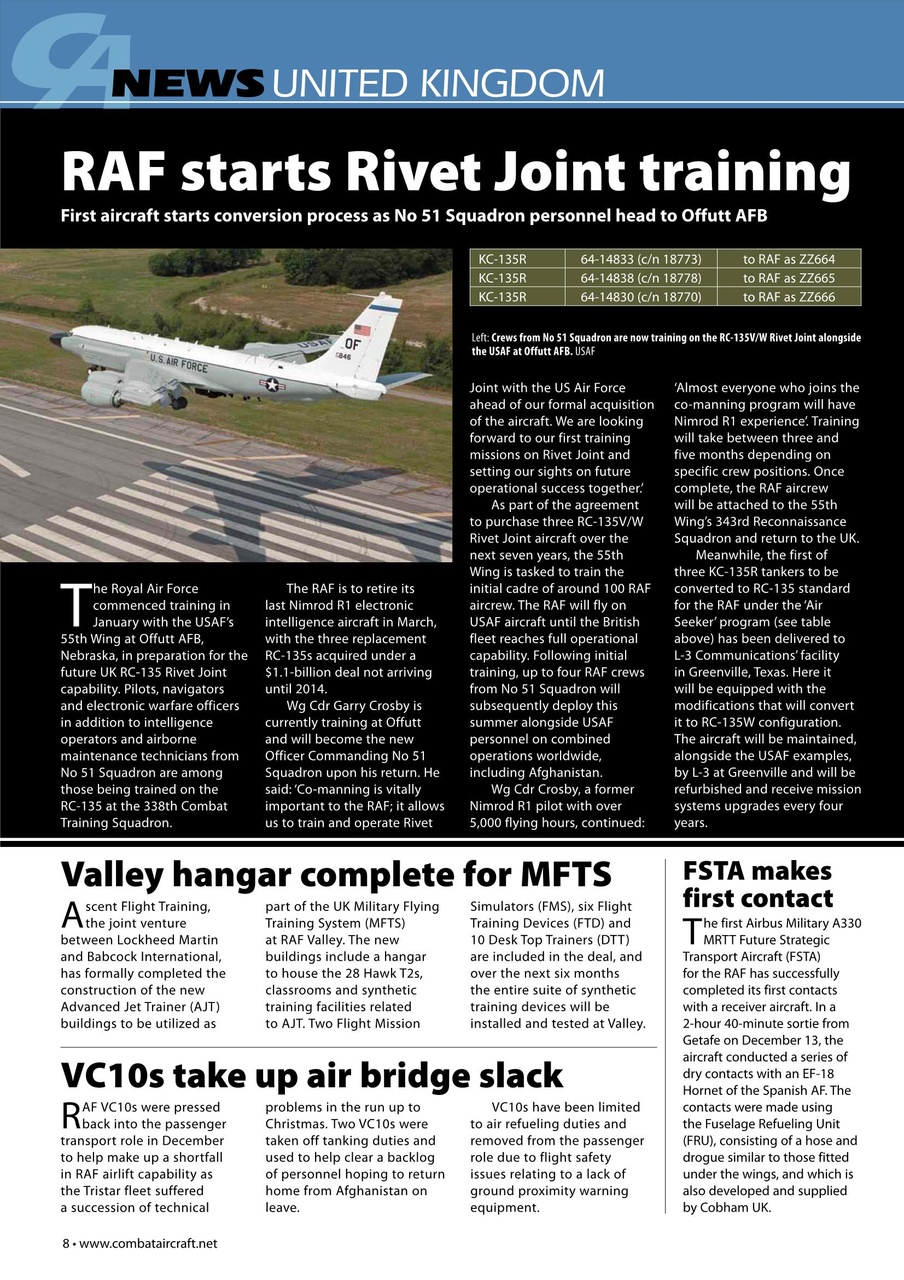 Combat Aircraft Journal Preview Pages