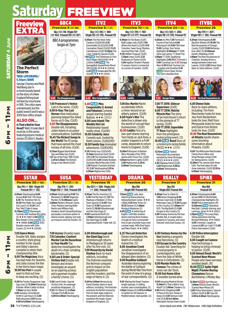 TV Times Preview Pages