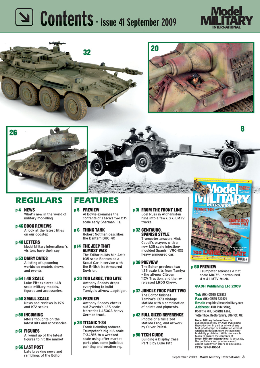 Model Military International Preview Pages