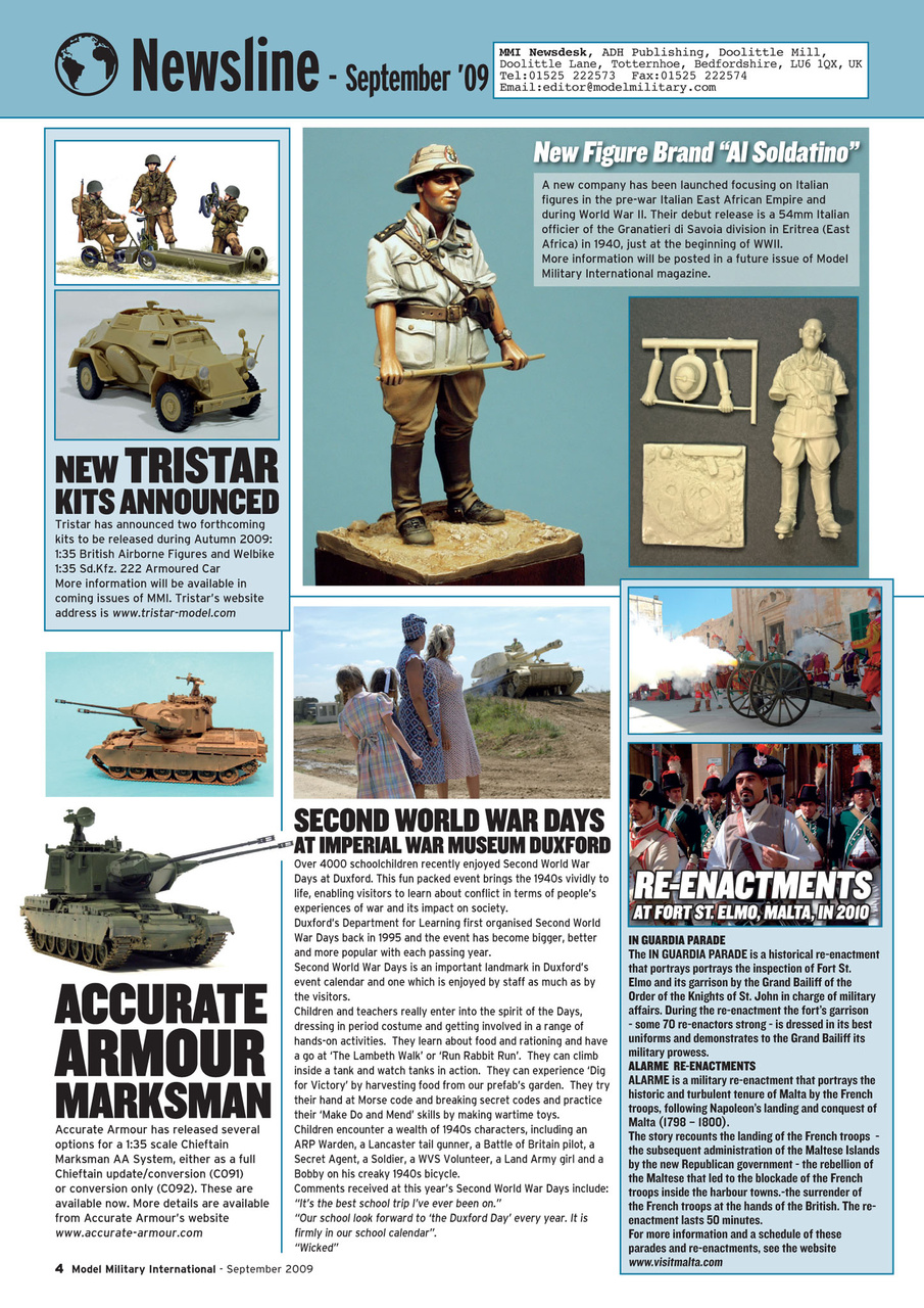 Model Military International Preview Pages