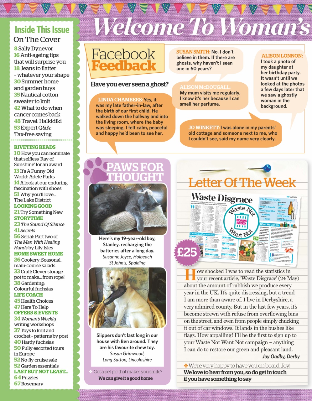 Woman's Weekly Preview Pages