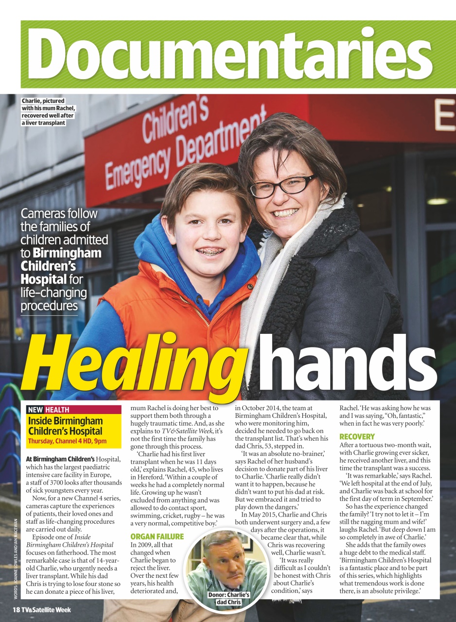 TV & Satellite Week Preview Pages