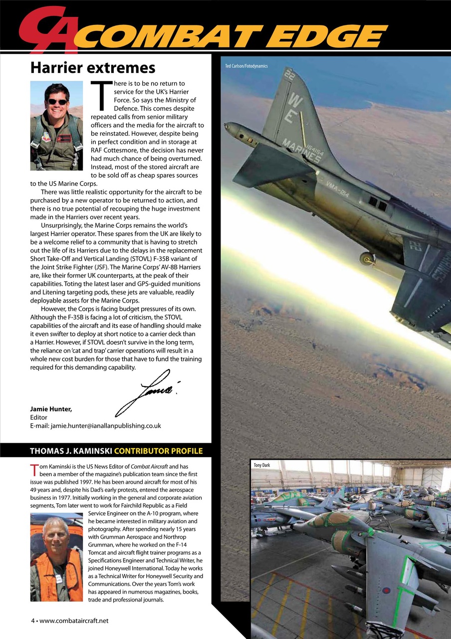 Combat Aircraft Journal Preview Pages