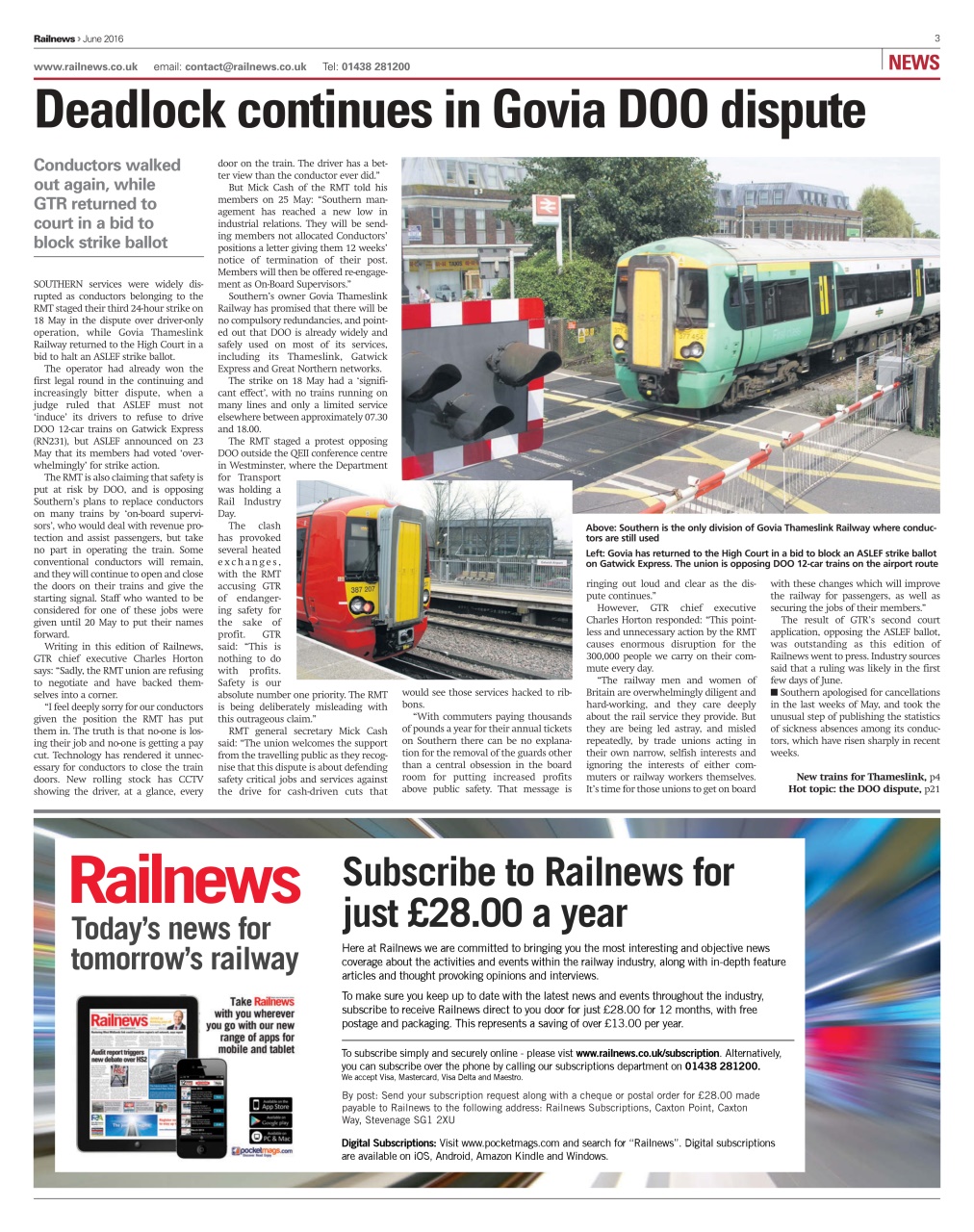 Railnews Preview Pages