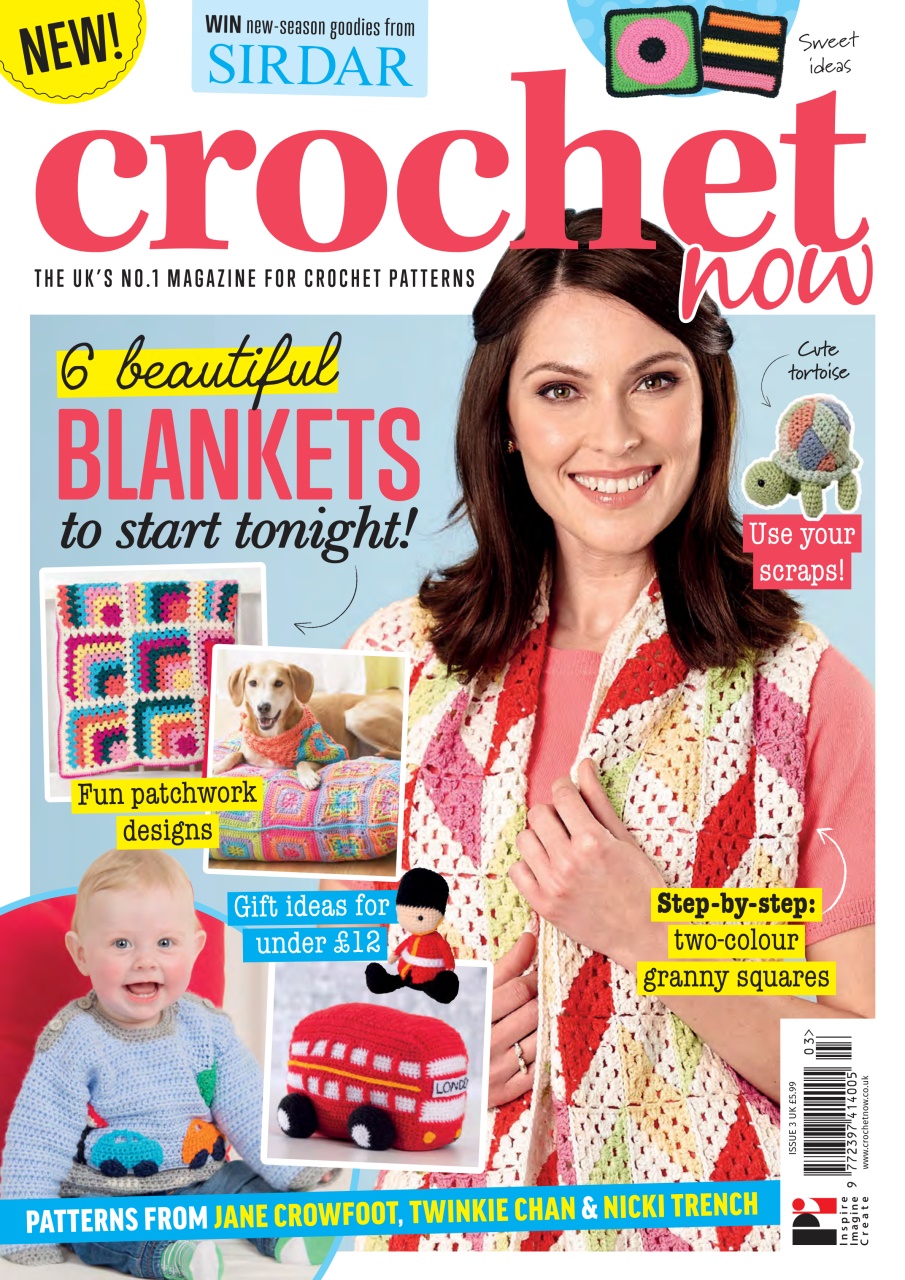 Crochet Now Magazine Preview Pages