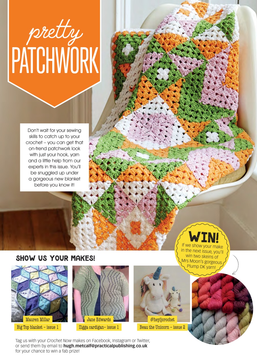 Crochet Now Magazine Preview Pages