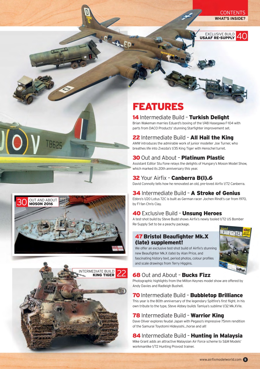 Airfix Model World Preview Pages