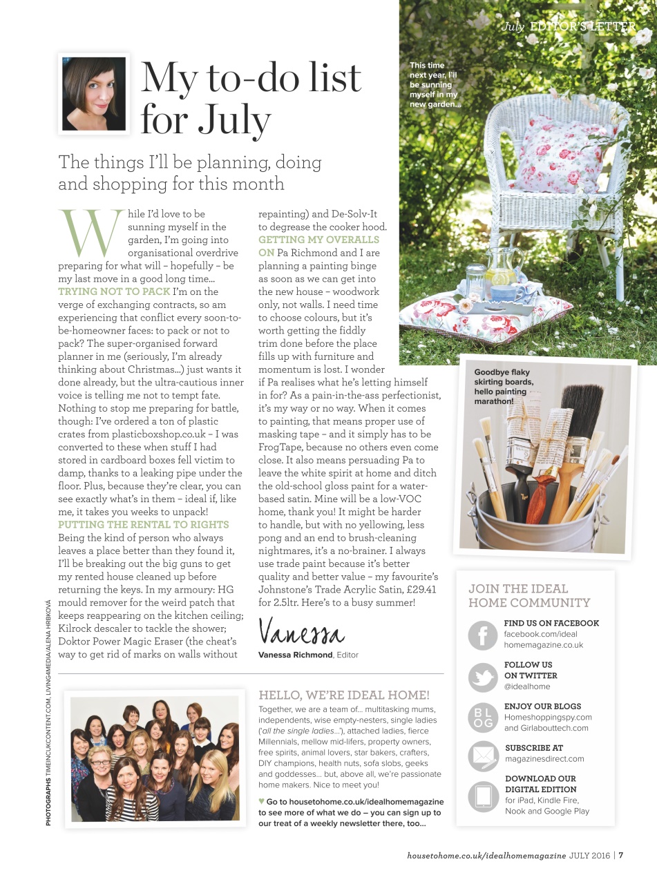 Ideal Home Preview Pages