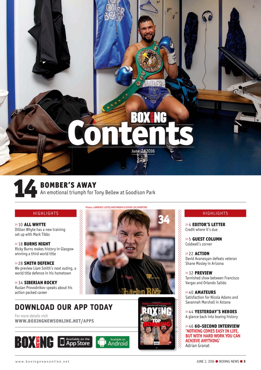 Boxing News Preview Pages