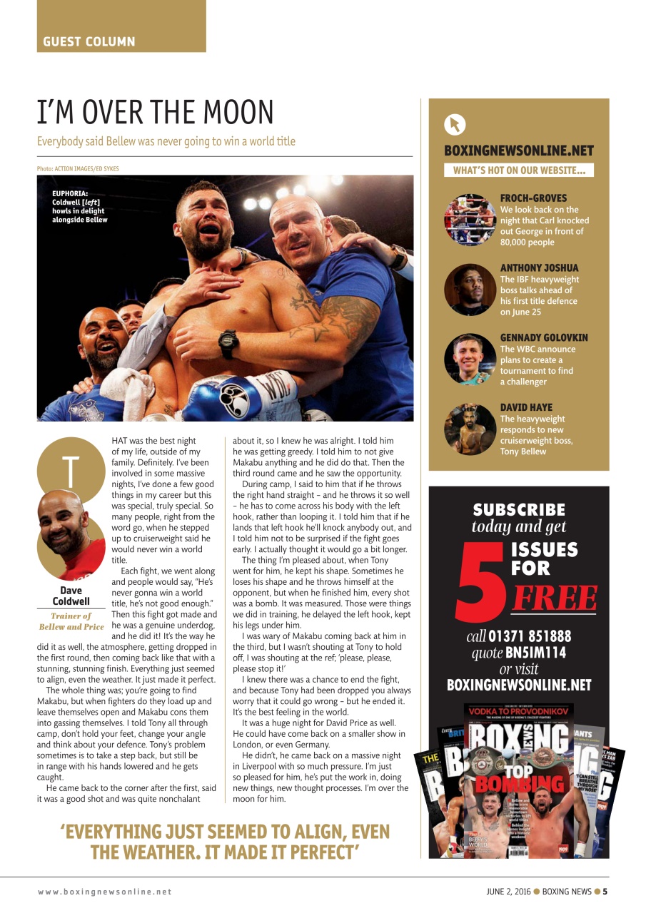 Boxing News Preview Pages