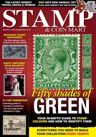 Stamp Collector issue July 2016