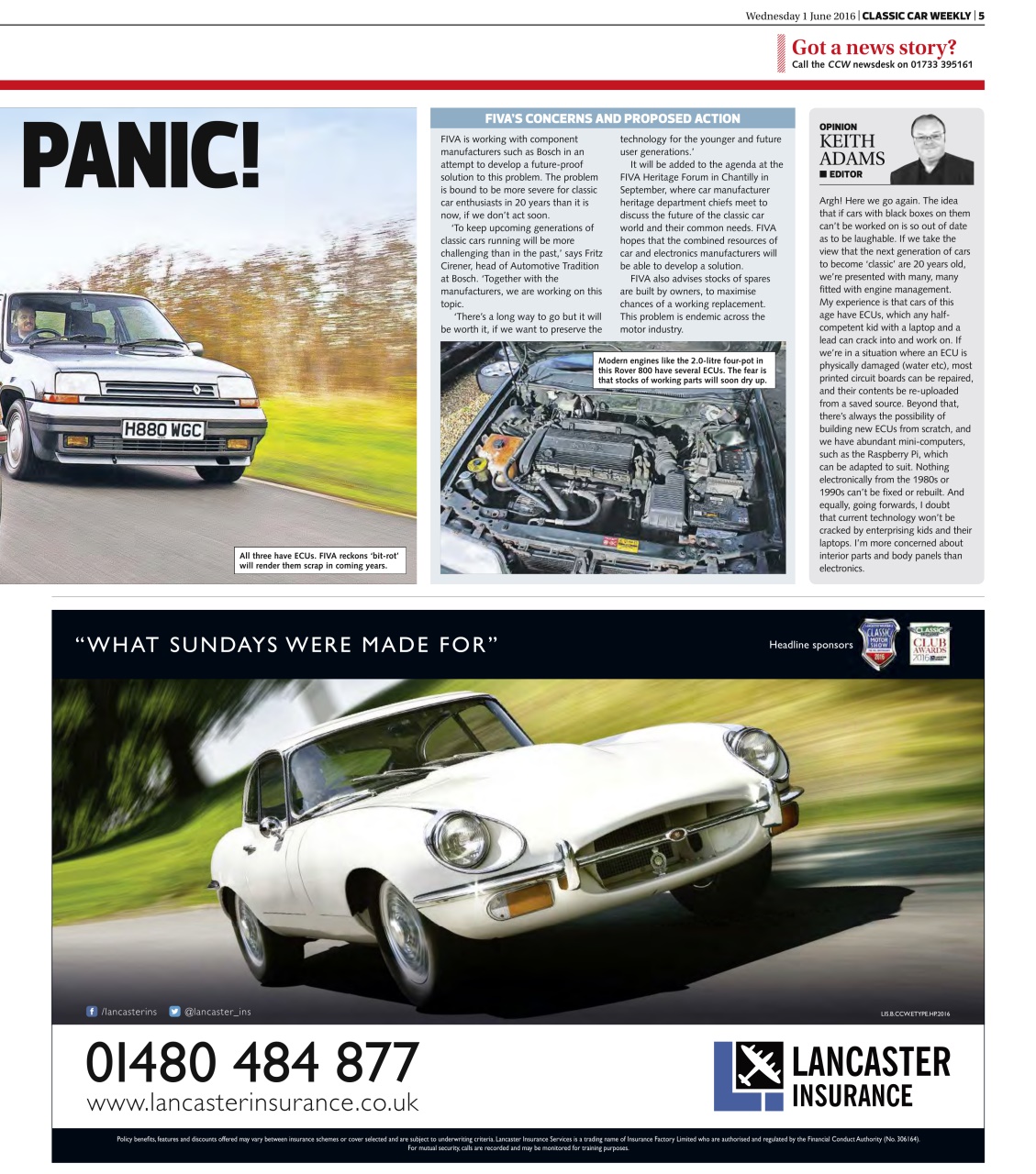 Classic Car Weekly Preview Pages