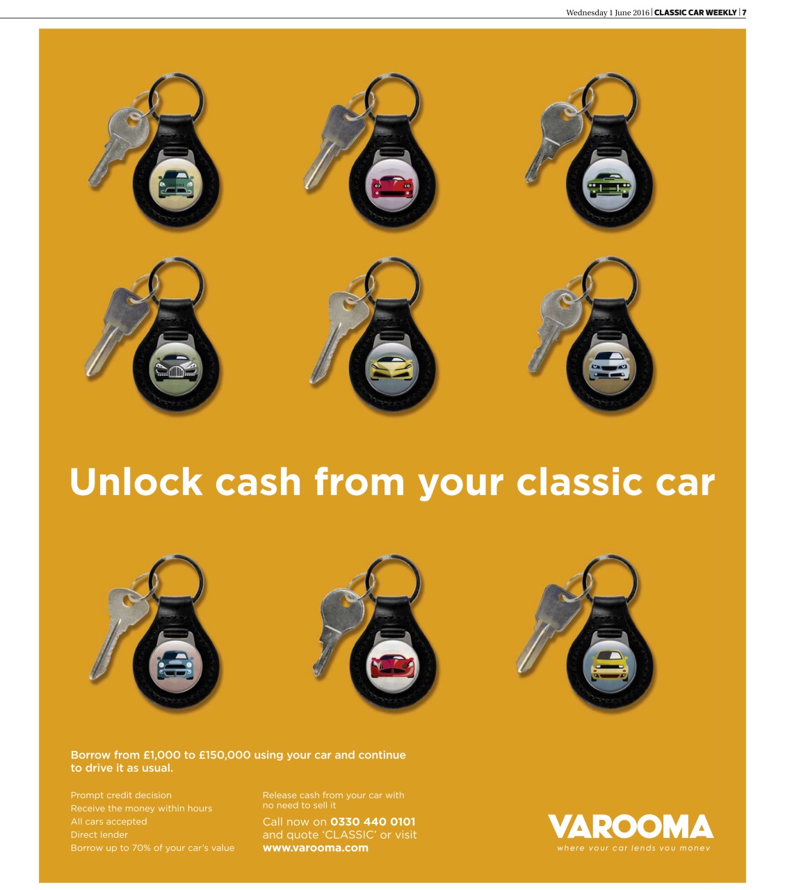 Classic Car Weekly Preview Pages