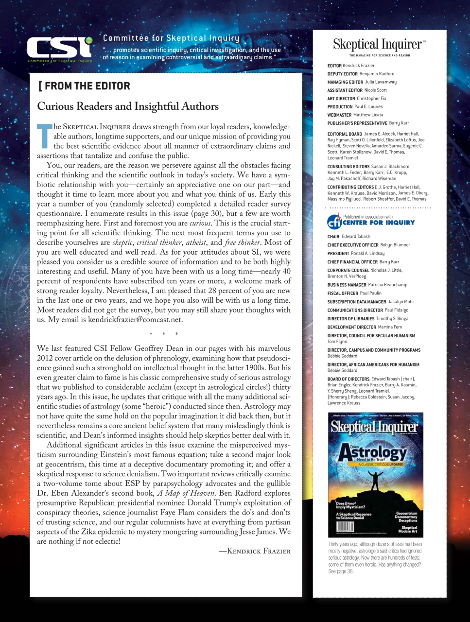 Skeptical Inquirer Preview Pages