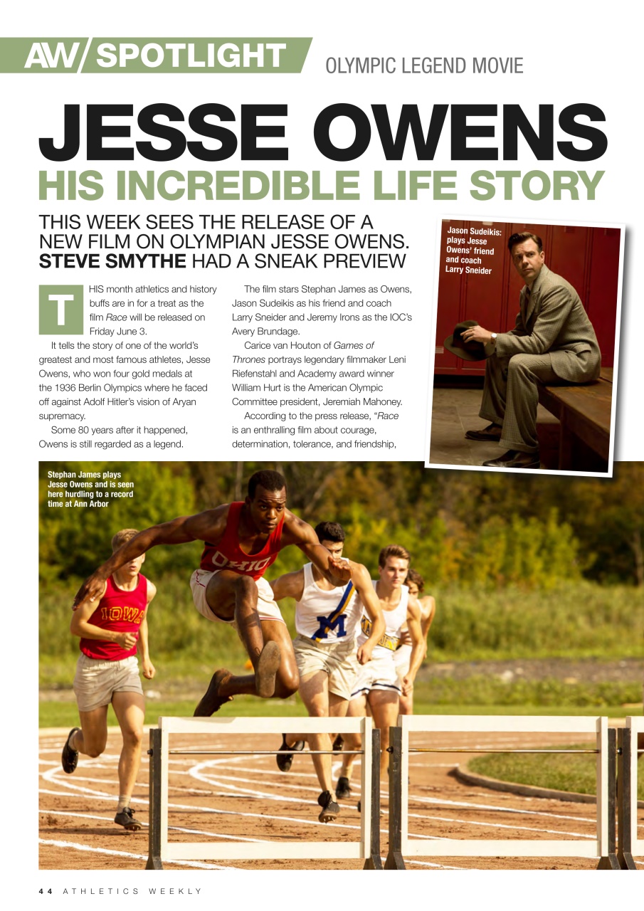 AW – Athletics Weekly Magazine Preview Pages