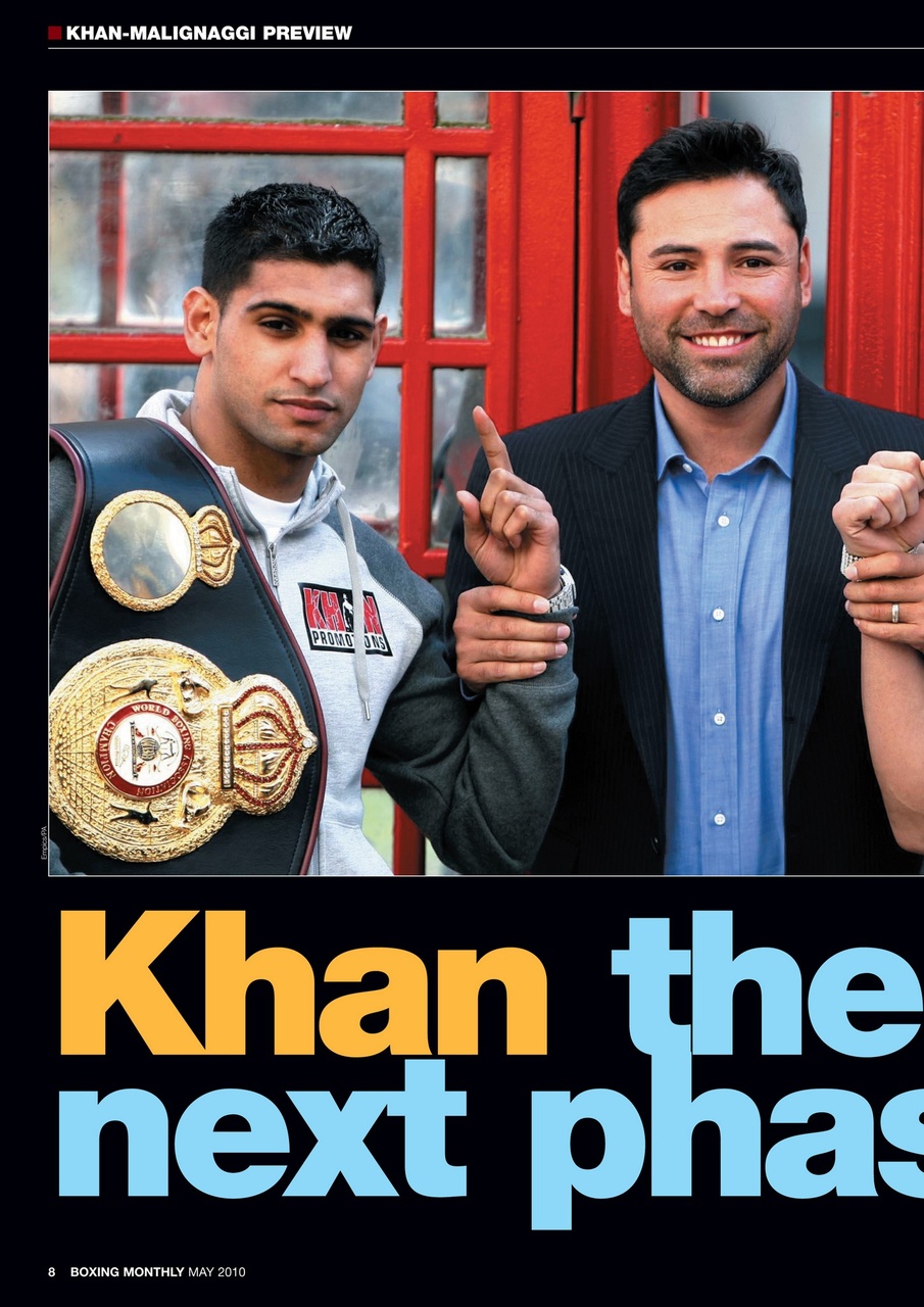 Boxing Monthly Preview Pages