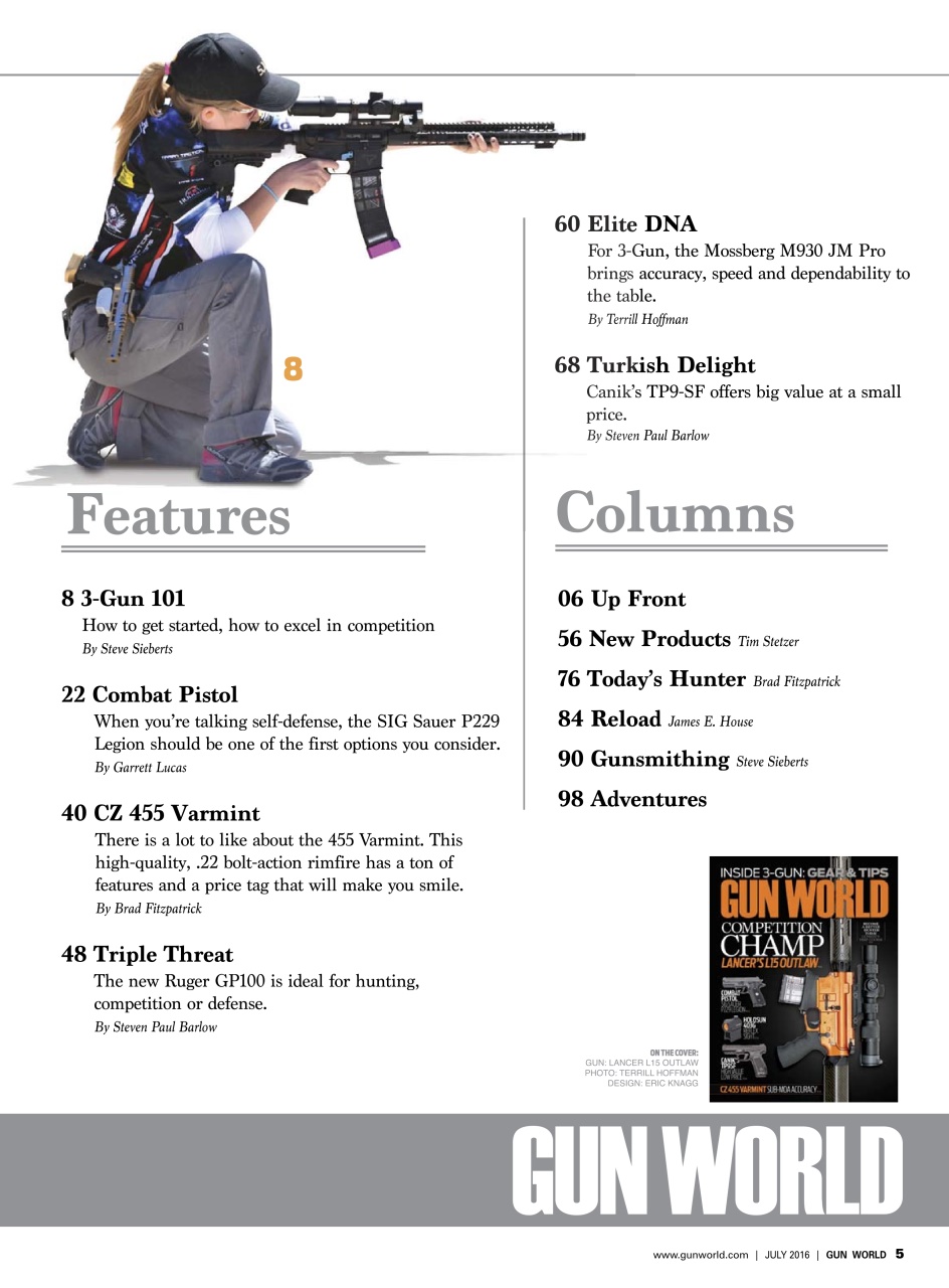 Gun World Preview Pages