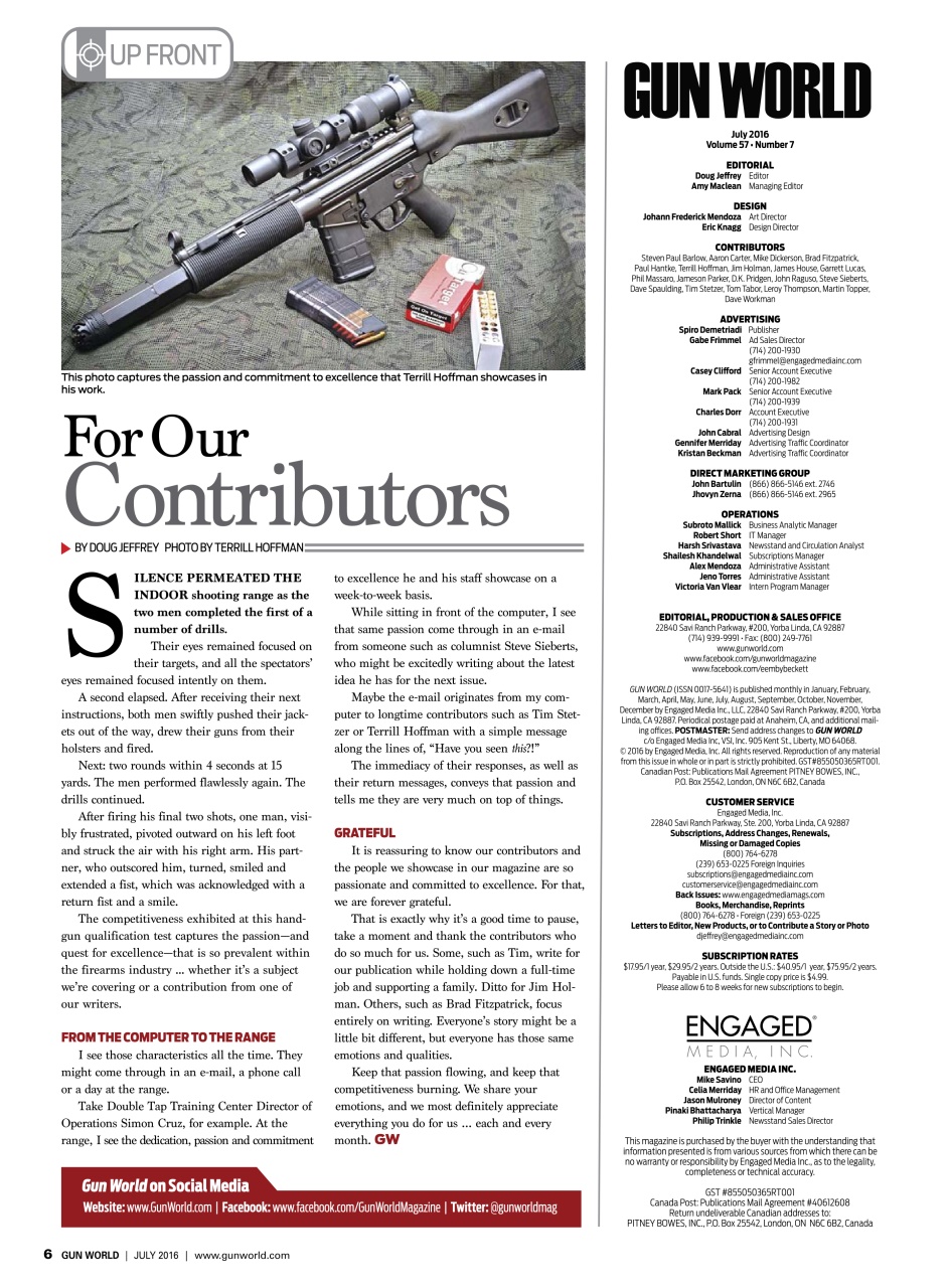Gun World Preview Pages