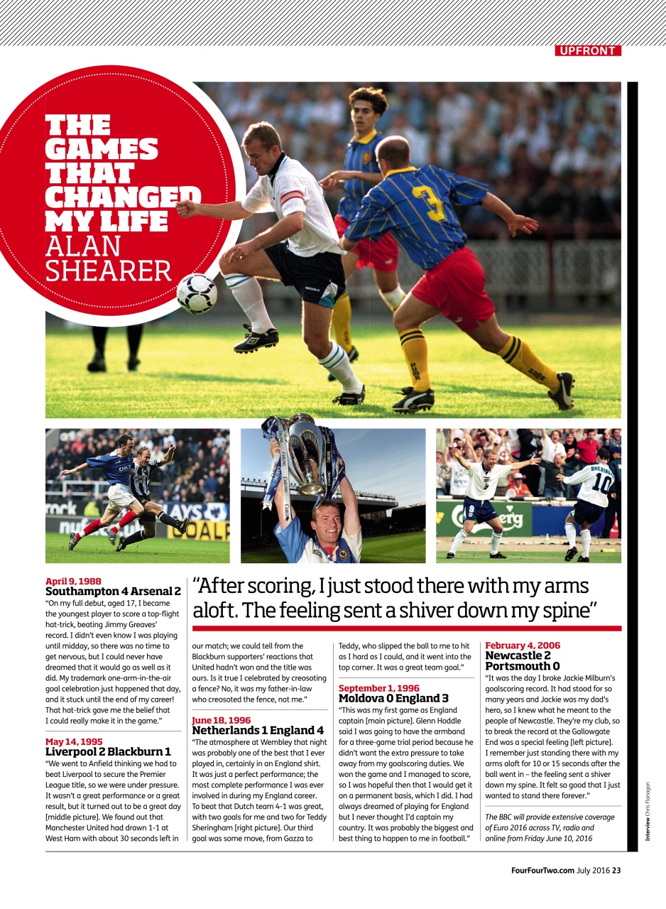 FourFourTwo Preview Pages