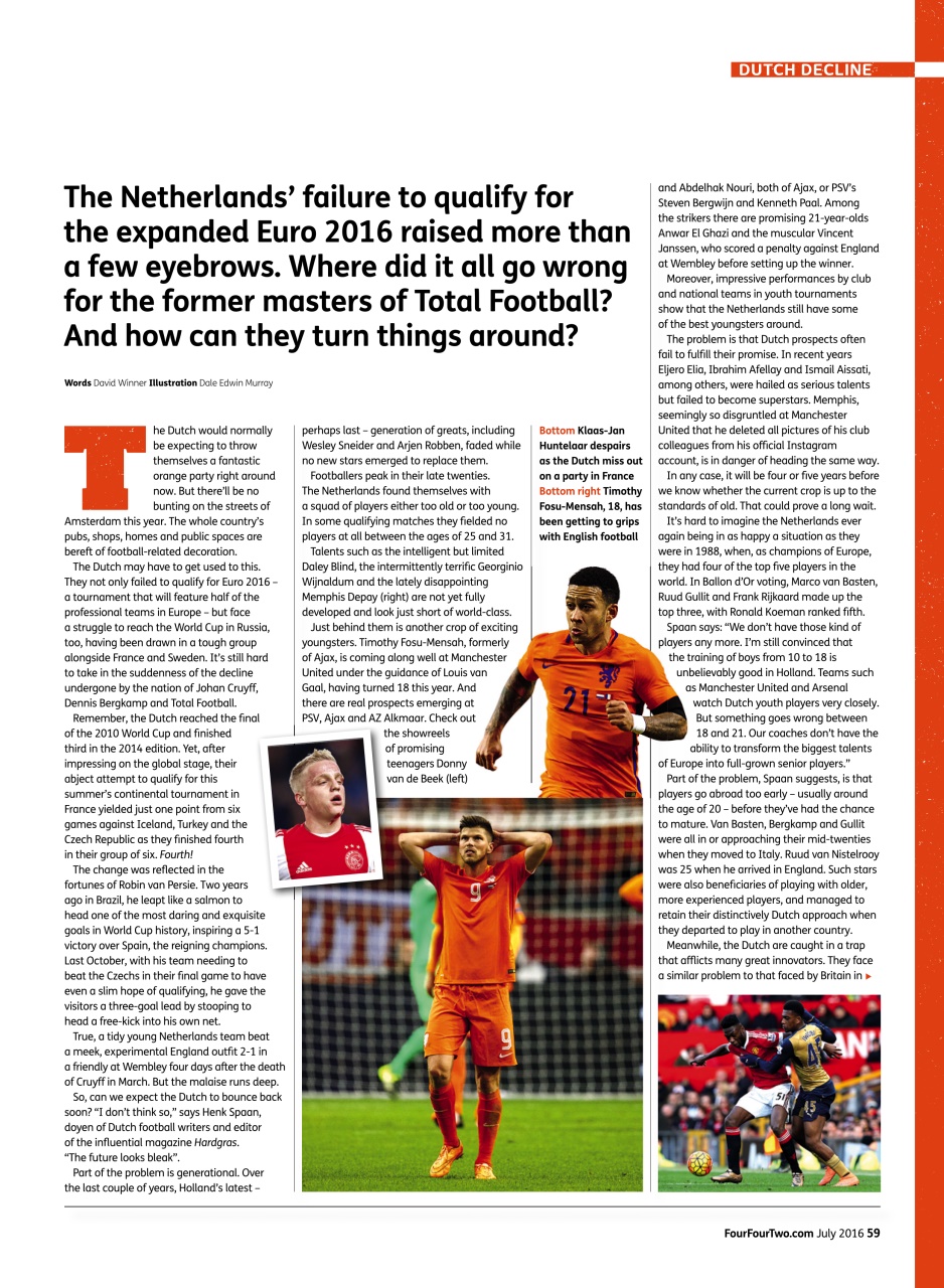 FourFourTwo Preview Pages