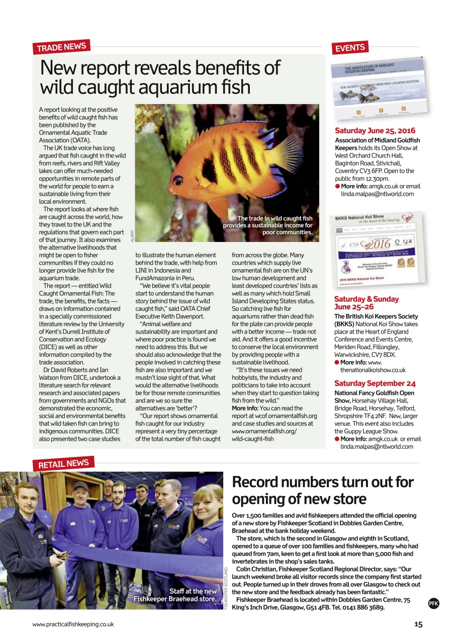 Practical Fishkeeping Preview Pages