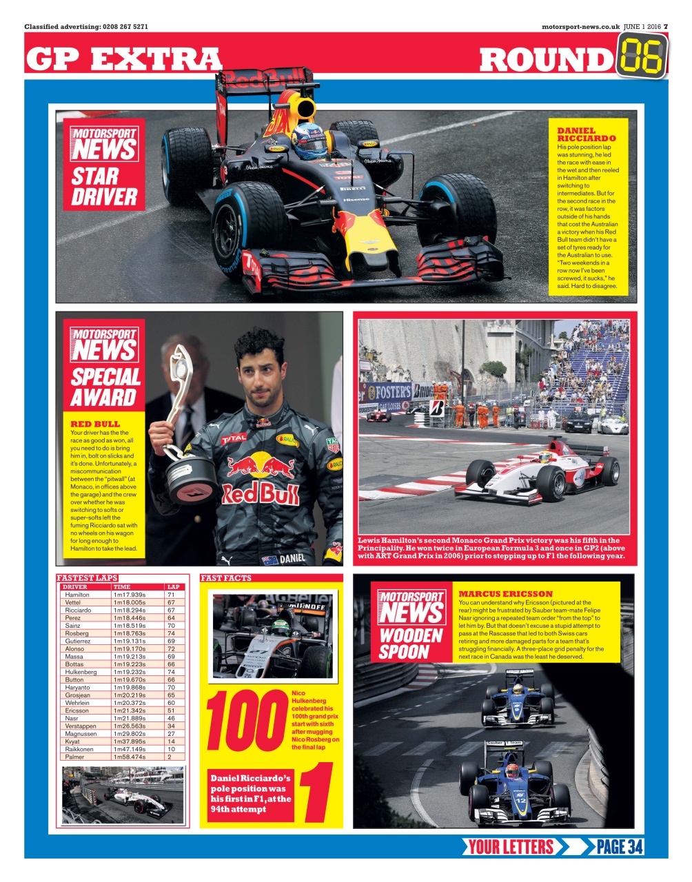 Motorsport News Preview Pages