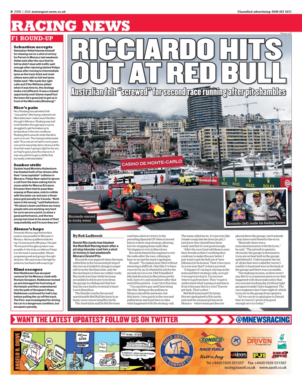 Motorsport News Preview Pages