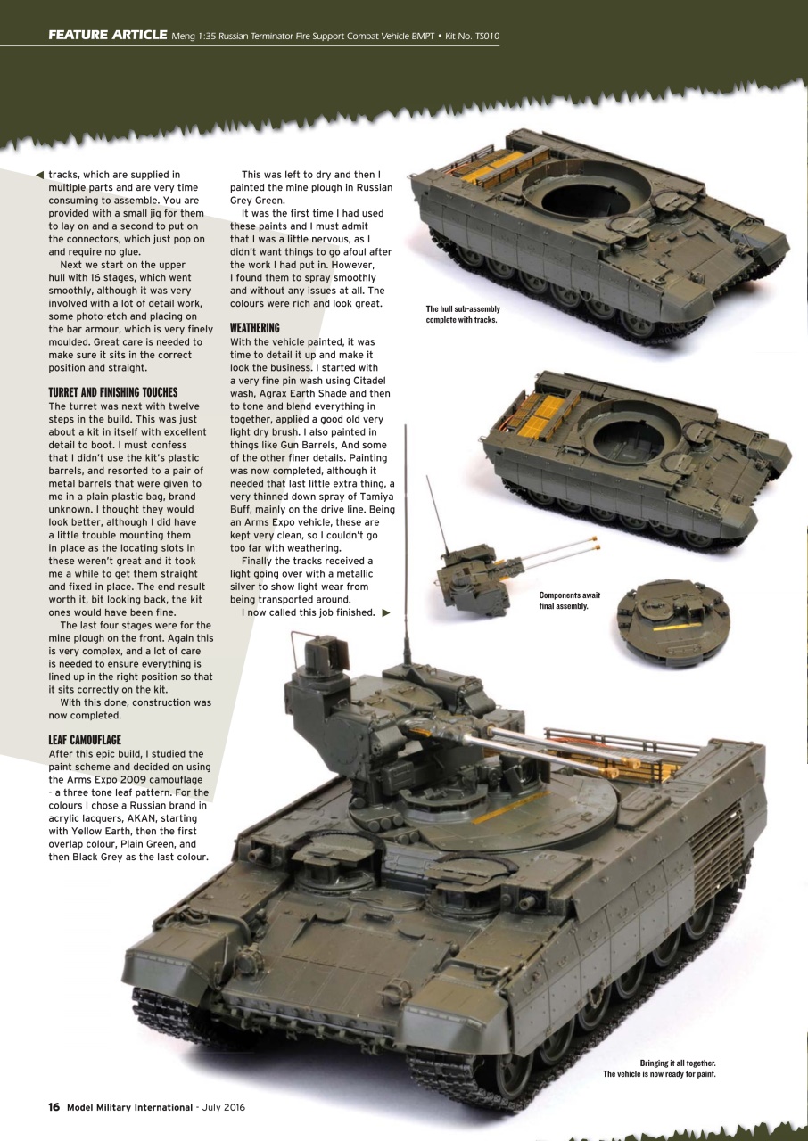 Model Military International Preview Pages