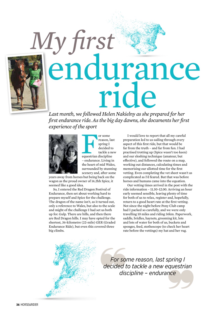 Horse&Rider Magazine - UK equestrian magazine for Horse and Rider Preview Pages