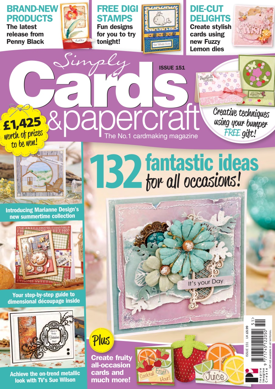 Simply Cards & Papercraft Preview Pages