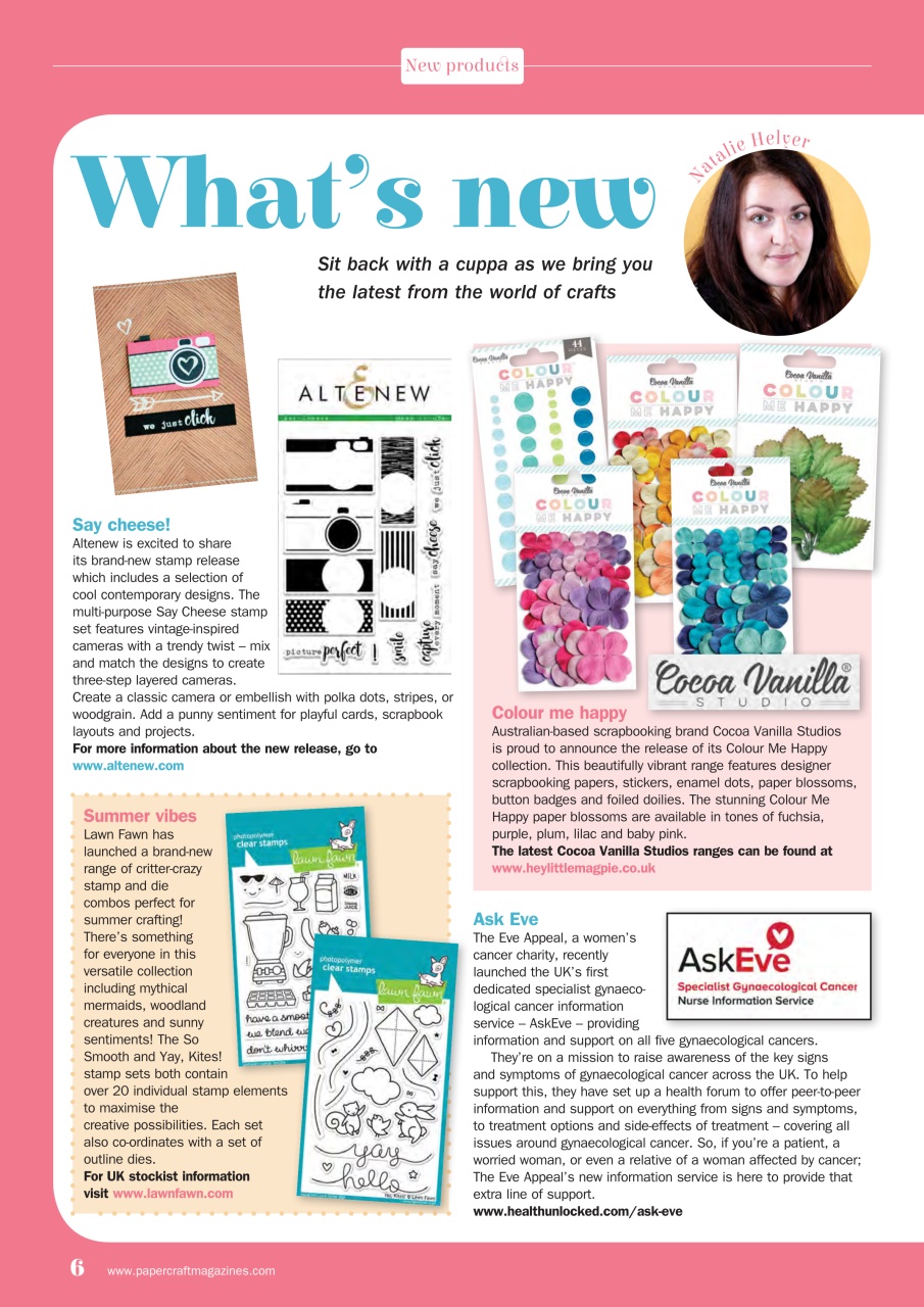 Simply Cards & Papercraft Preview Pages