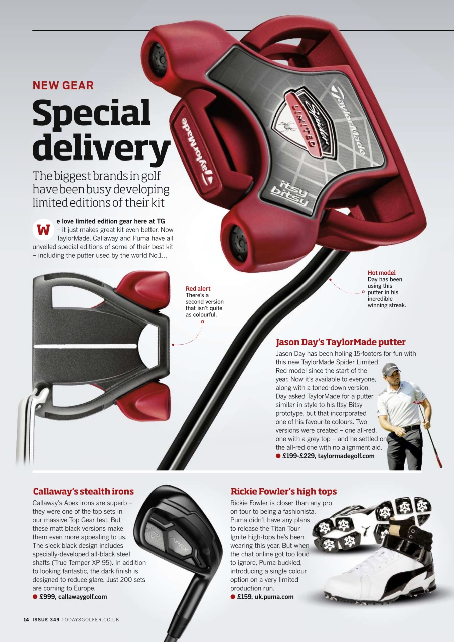Today's Golfer Preview Pages