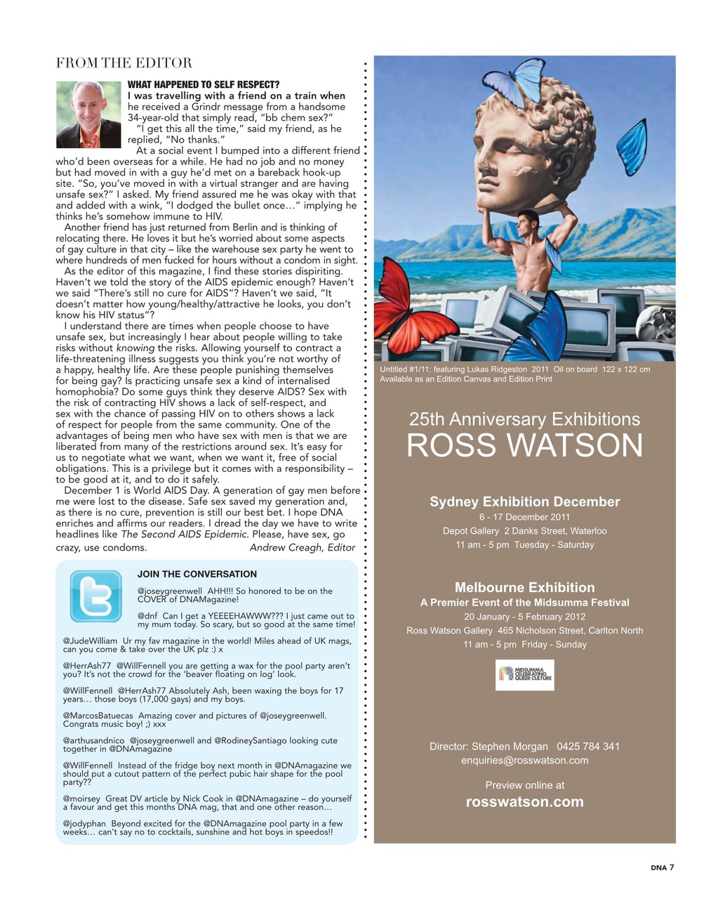 DNA Magazine Preview Pages