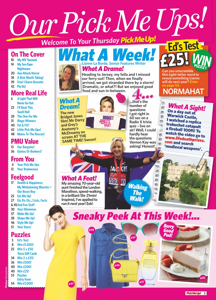 Pick Me Up Preview Pages