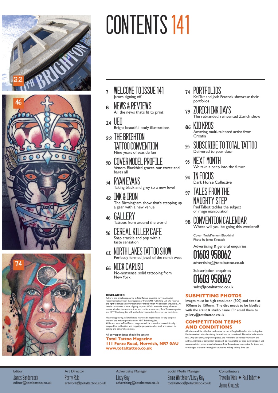 Total Tattoo Preview Pages