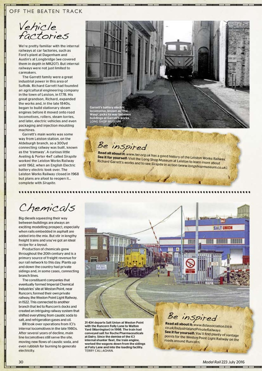 Model Rail Preview Pages
