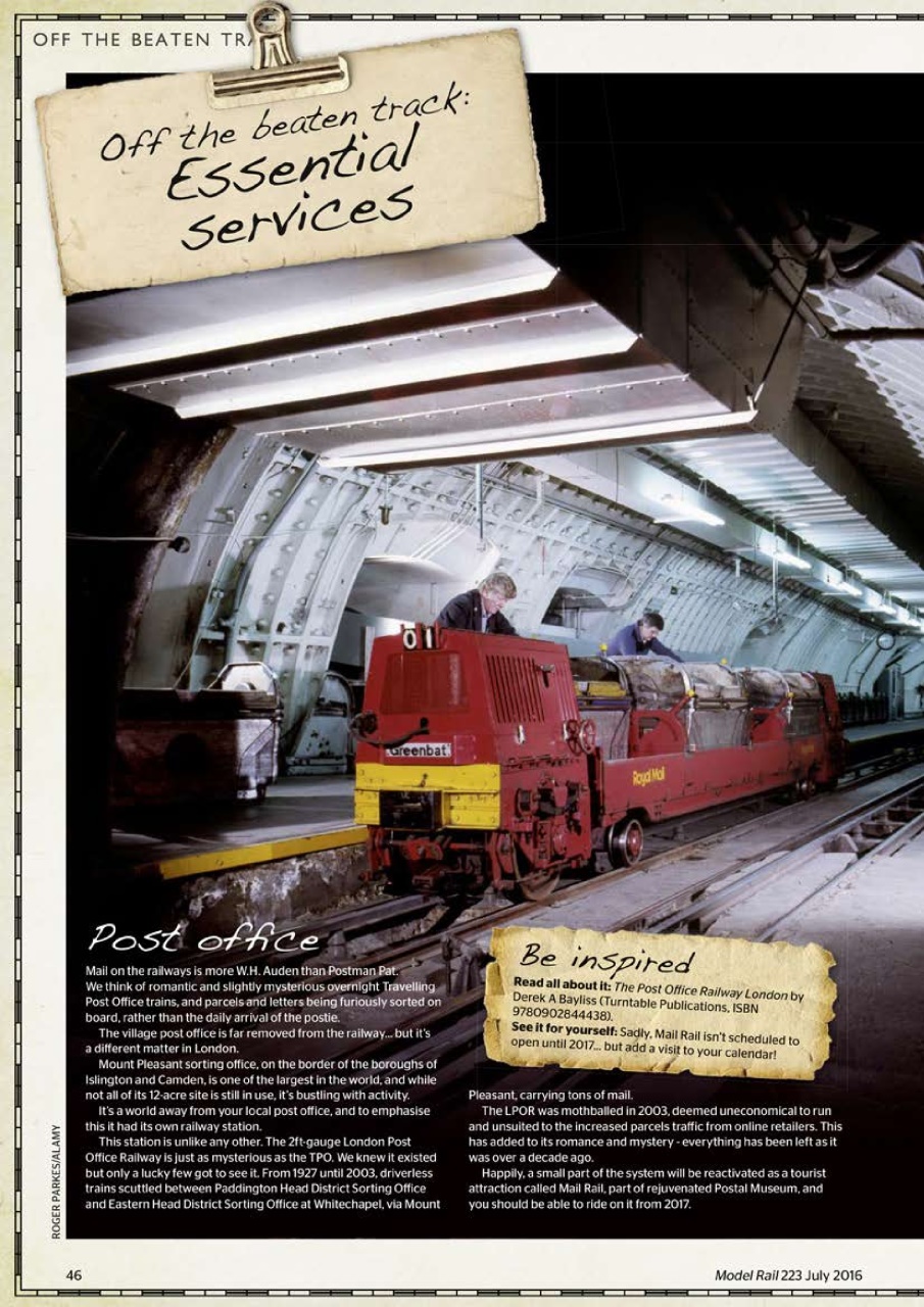 Model Rail Preview Pages