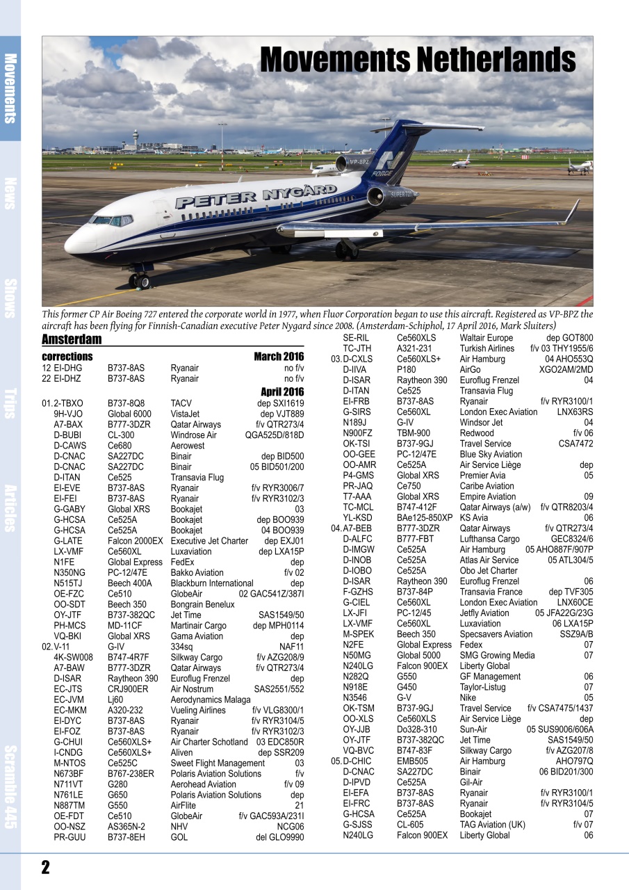 Scramble Magazine Preview Pages