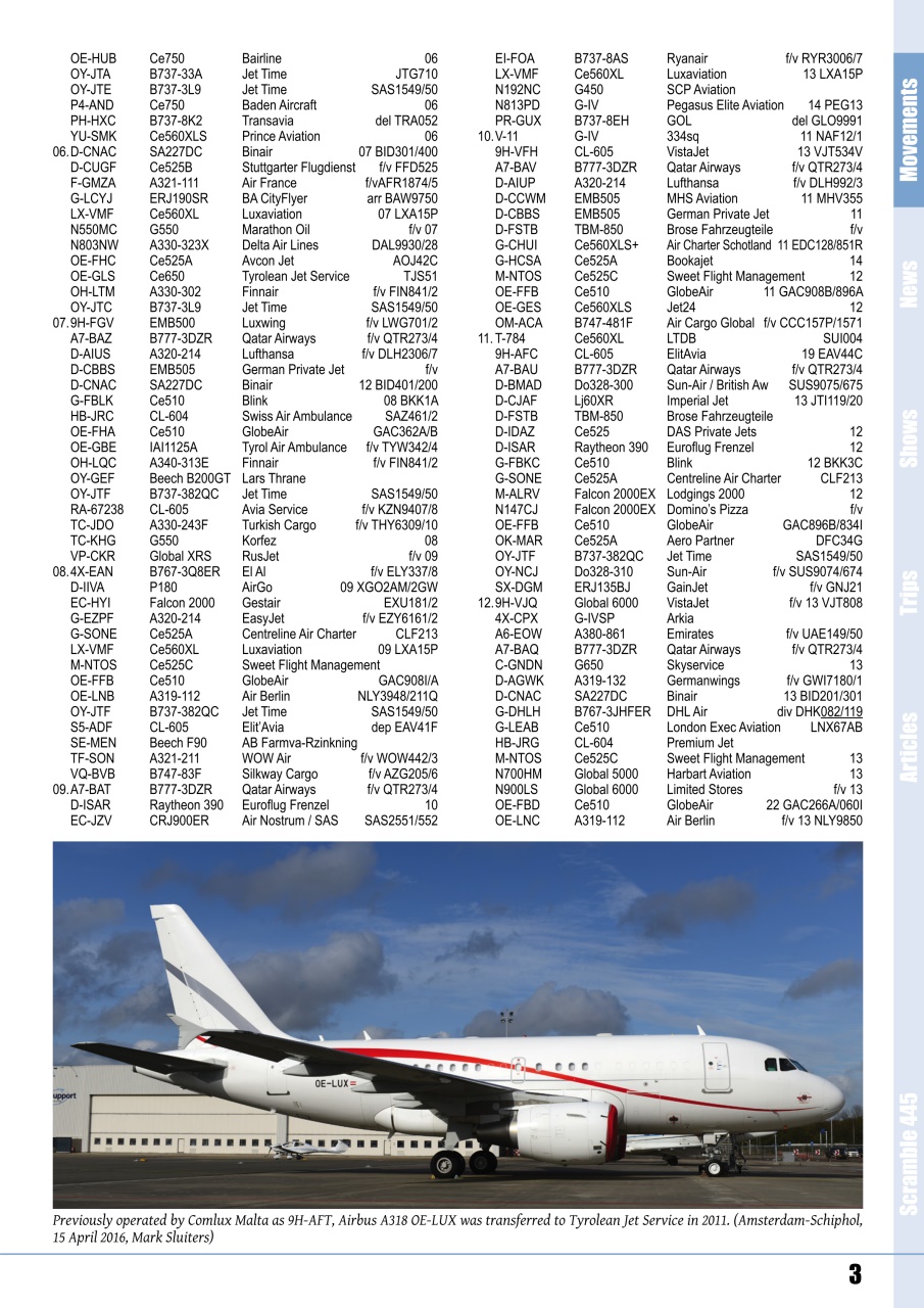 Scramble Magazine Preview Pages