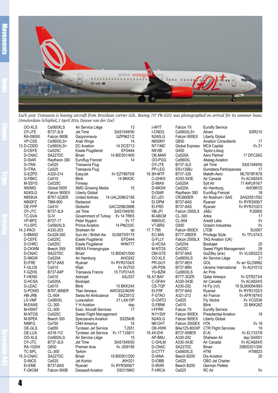 Scramble Magazine Preview Pages