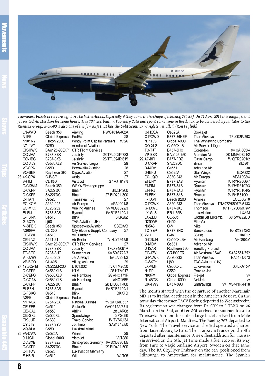 Scramble Magazine Preview Pages