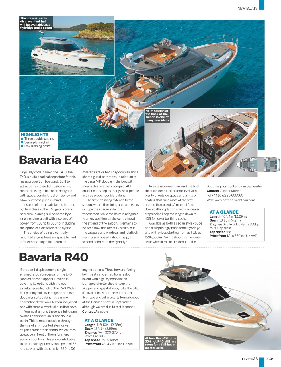 Motorboat & Yachting Preview Pages