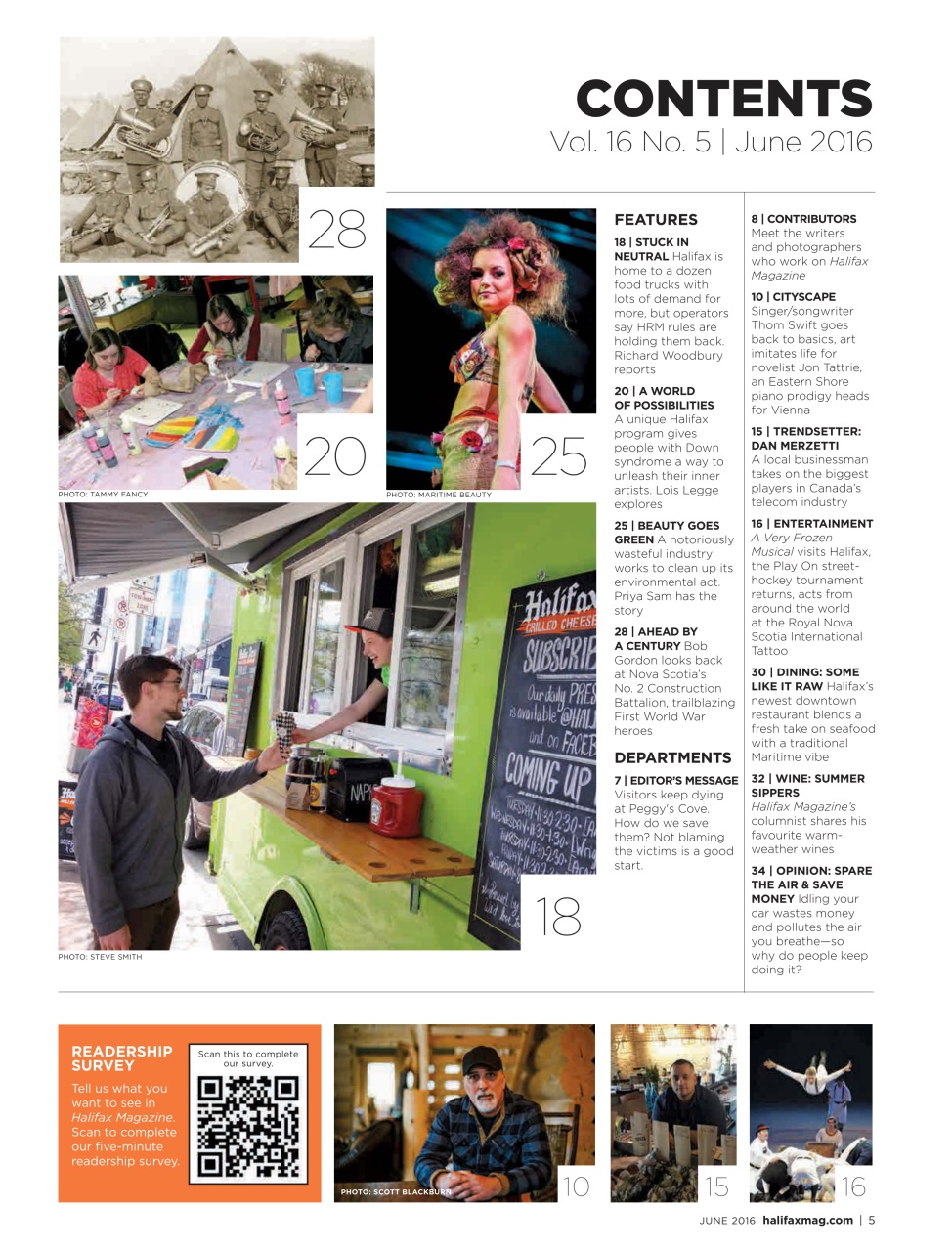 Halifax Magazine Preview Pages