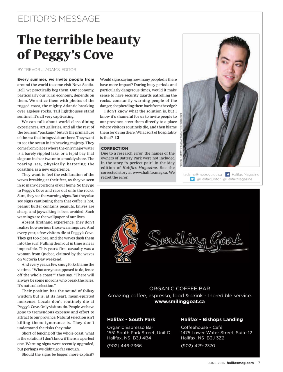 Halifax Magazine Preview Pages