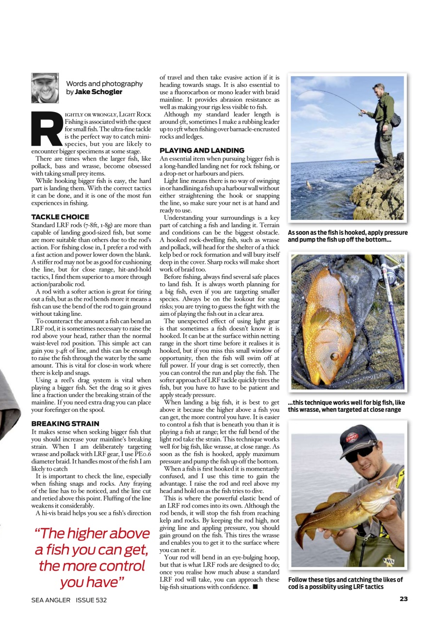 Sea Angler Preview Pages