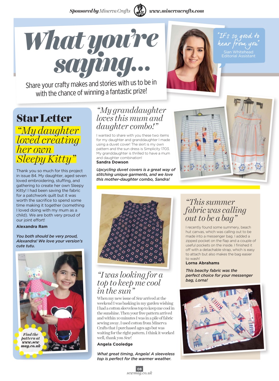 Sew Preview Pages