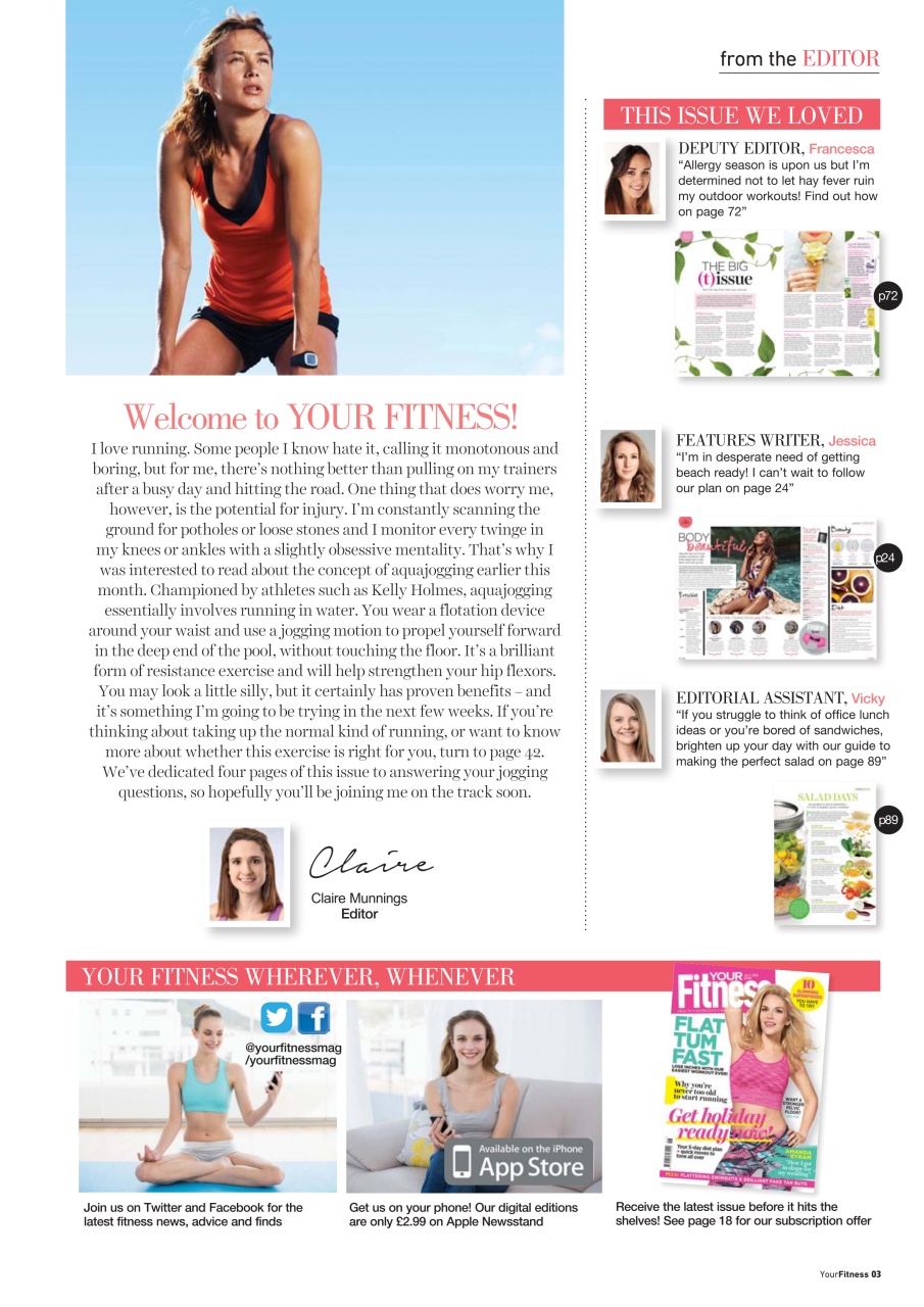 Health & Wellbeing Preview Pages