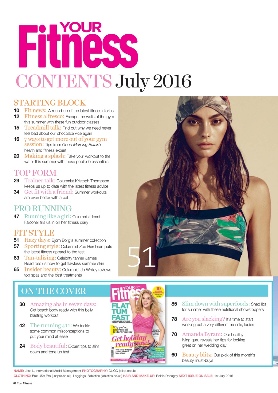 Health & Wellbeing Preview Pages