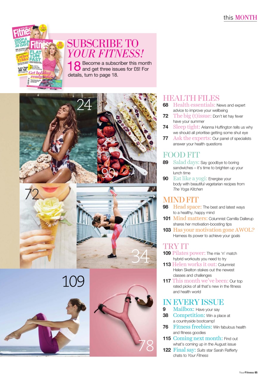 Health & Wellbeing Preview Pages